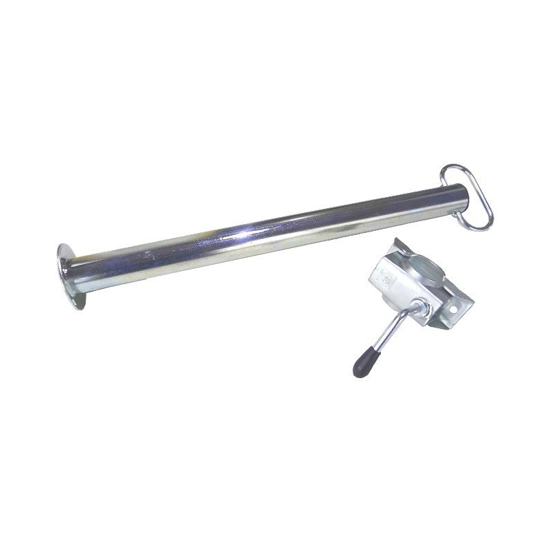 Universal support for tow truck trailer, diameter 48