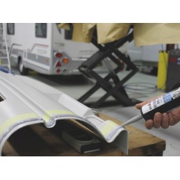 Dekasyl MS 2 construction adhesive 290ml, gray camper, caravan