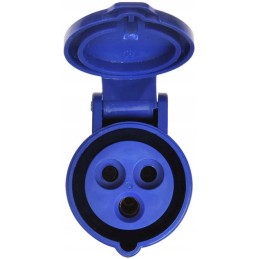 Cee plug adapter schuko socket with flap 230v