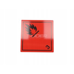 Flammable liquids table, class 3