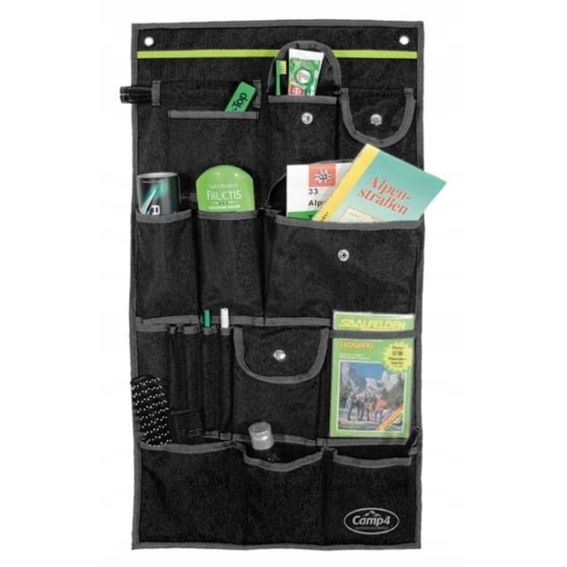 Camping hanging organizer with 12 pockets camp4