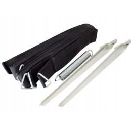 Storm belt for vestibule 12 5 m black eurotrail