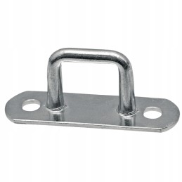 Tarpaulin guide 15x66 mm h 16 mm granite