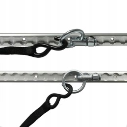 Airline cargo slat hook holder for securing cargo