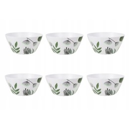 Flora melamine bowls 15x8 set of 6 pcs