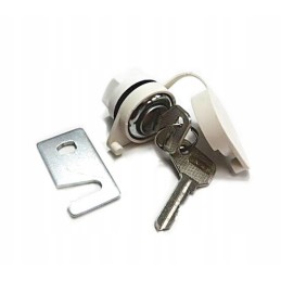 The lock for the gas cylinder container is unknown