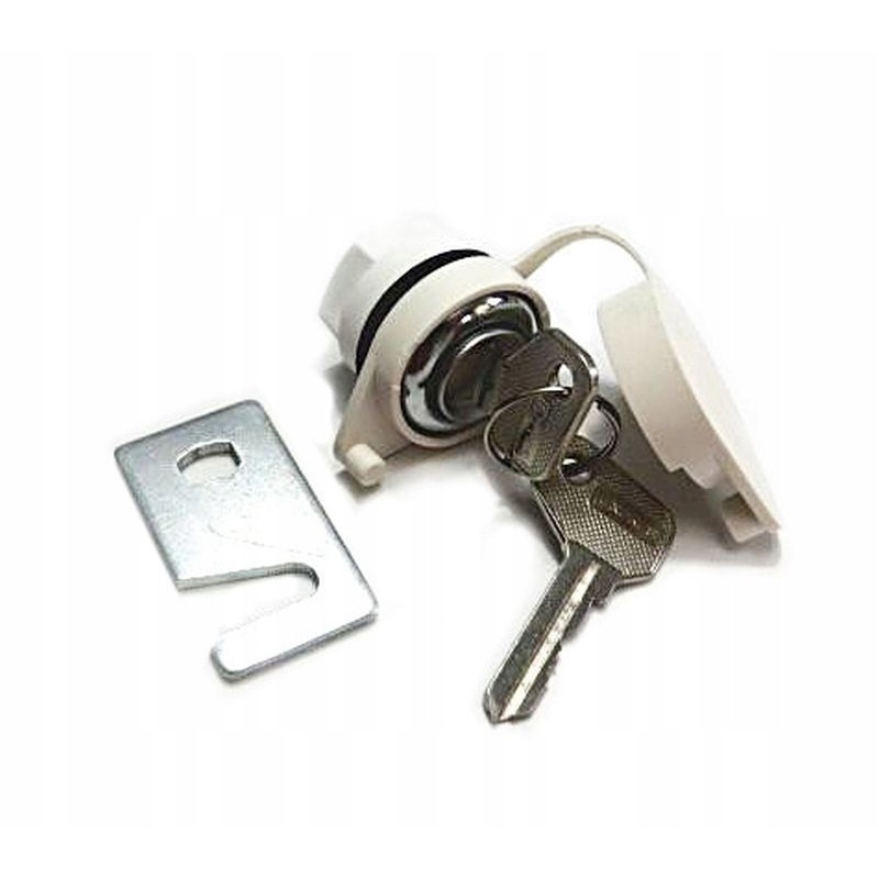 The lock for the gas cylinder container is unknown