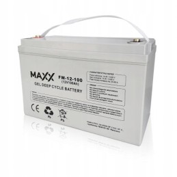 Gel battery 12 fm 100 100ah 12v