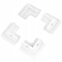 Corner mounting brackets for camper solar panels