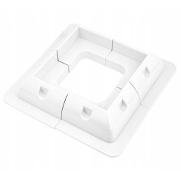 Corner mounting brackets for camper solar panels