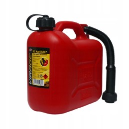 Plastic canister for fuel, oil, 5 liters