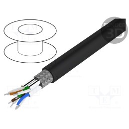 5 m x LAPP - 2170978 - Wire, ETHERLINE® LAN 1000,S/FTP, 4x2x23AWG, 7, outdoor, solid, Cu