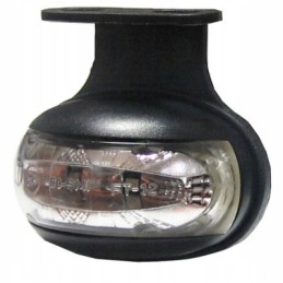 White LED marker lamp with a beam