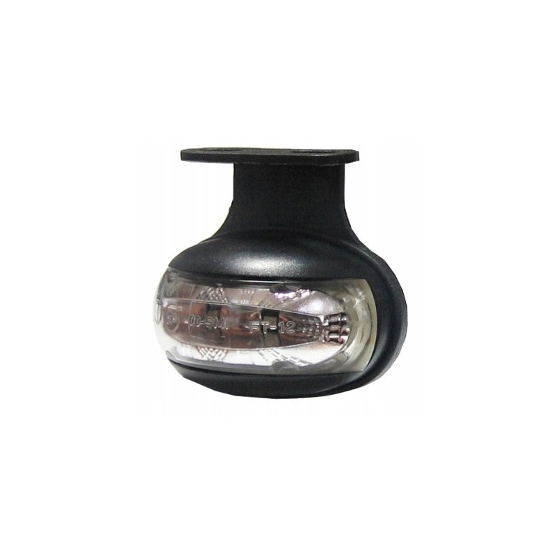 White LED marker lamp with a beam