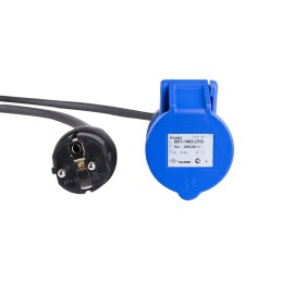 Extension cord for camper trailer 1 5m g16a 3p wg16a ip44 cee adapter