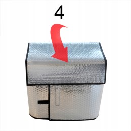 Thermal cover for 32a 45a battery