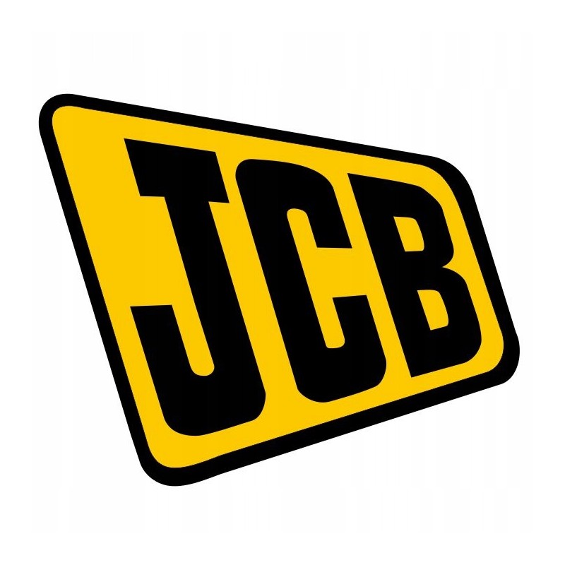 Sticker JCB logo loader excavator machine 40 cm
