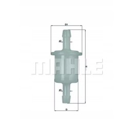 Kl 26 of fuel filter without packaging