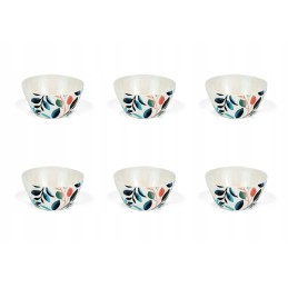 Melamine leaf bowls 15x8 set of 6 pcs