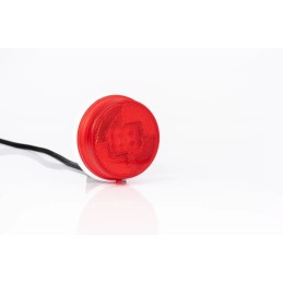 Red LED lamp 12 24v ZUK Niewiadow trailer