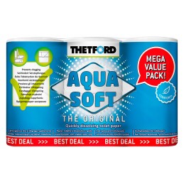 Thetford aqua soft toilet paper 6 rolls
