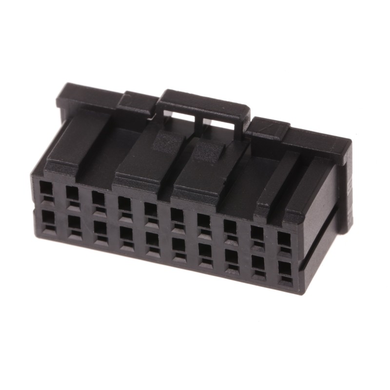 1600 pcs - TE Connectivity, Dynamic 1000 Female Connector Housing, 2.5mm Pitch, 20 Way, 2 Row