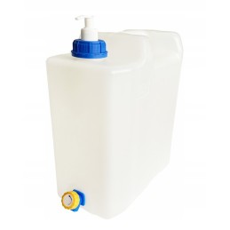 15l container, tank with dispenser tap