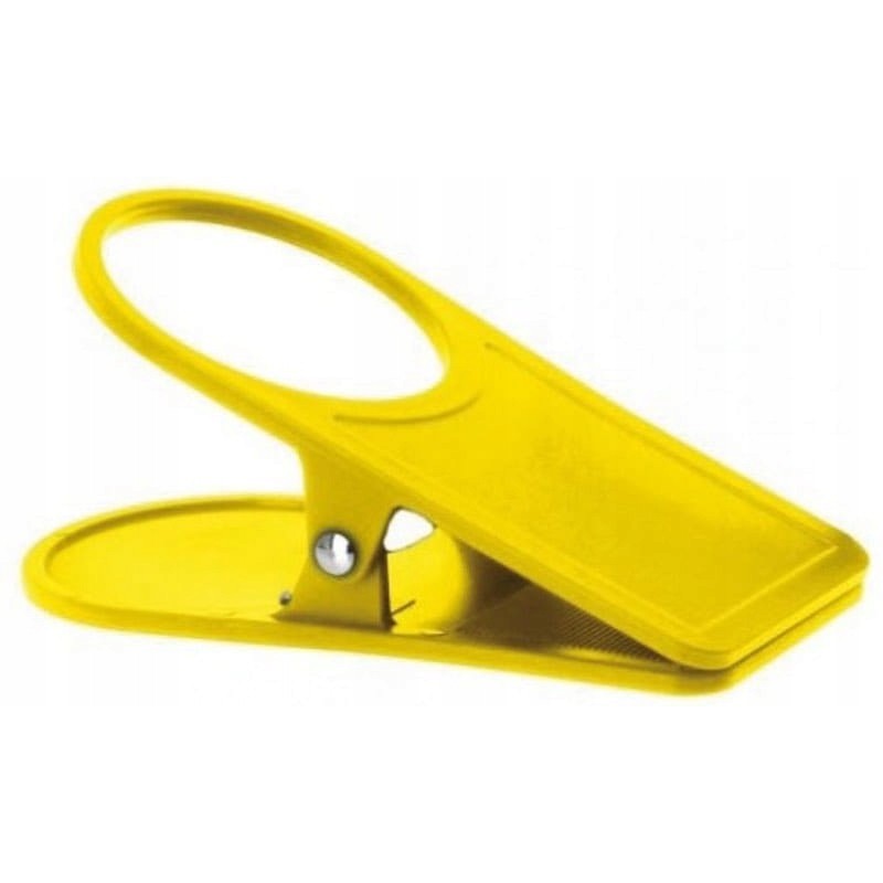 Table clips, Gimex cup holder, yellow clip
