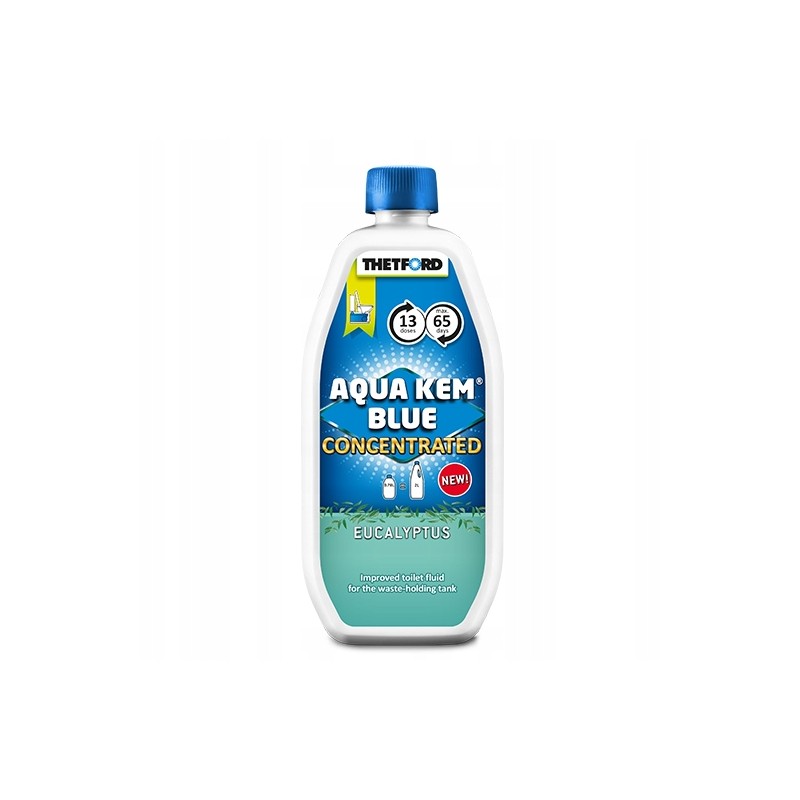 Thetford Aqua Blue EU 0 78 camping toilet fluid