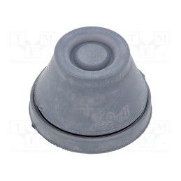 5 pcs x SCHNEIDER ELECTRIC - IMT37311 - Grommet, with bulkhead, Ømount.hole: 29mm, EPDM, grey
