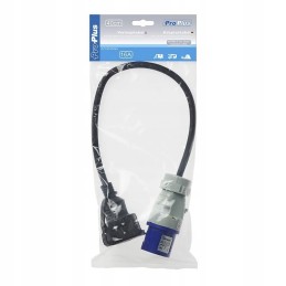 Cee Schuko reduction adapter for camper trailer