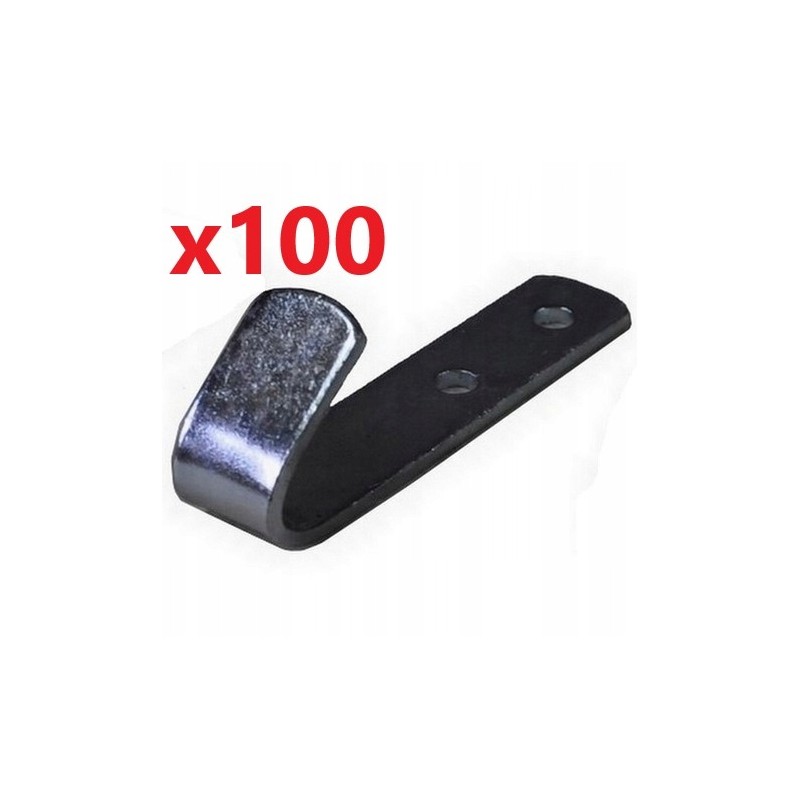 Hook, steel ship hook, large, 20 mm, 100 pcs