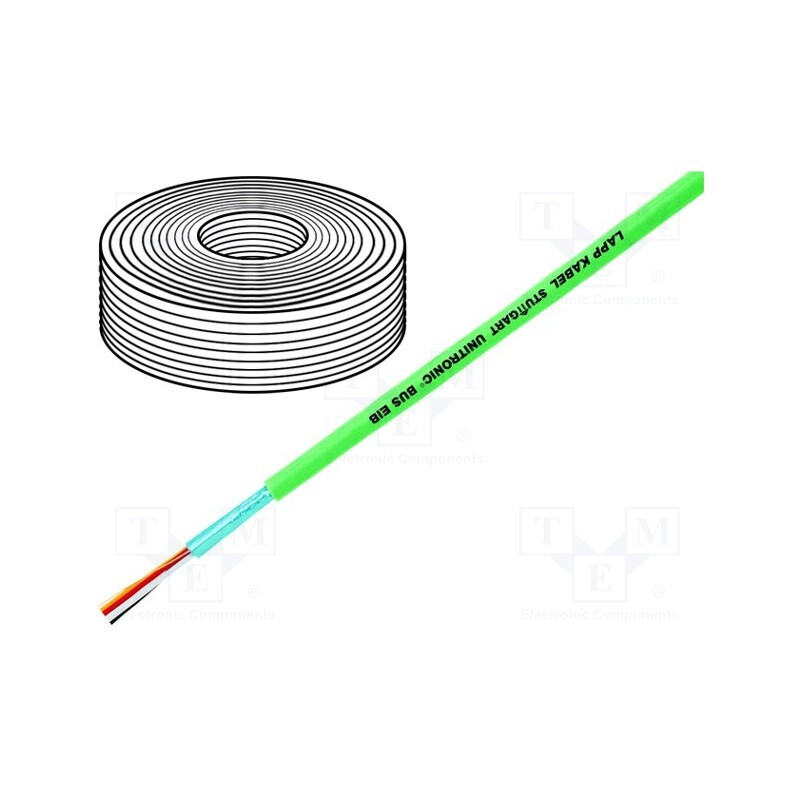 5 m x LAPP - 2170241 - Wire, 2x2x0.8mm, EiB/KNX,PROFIBUS,air-conditioning technology