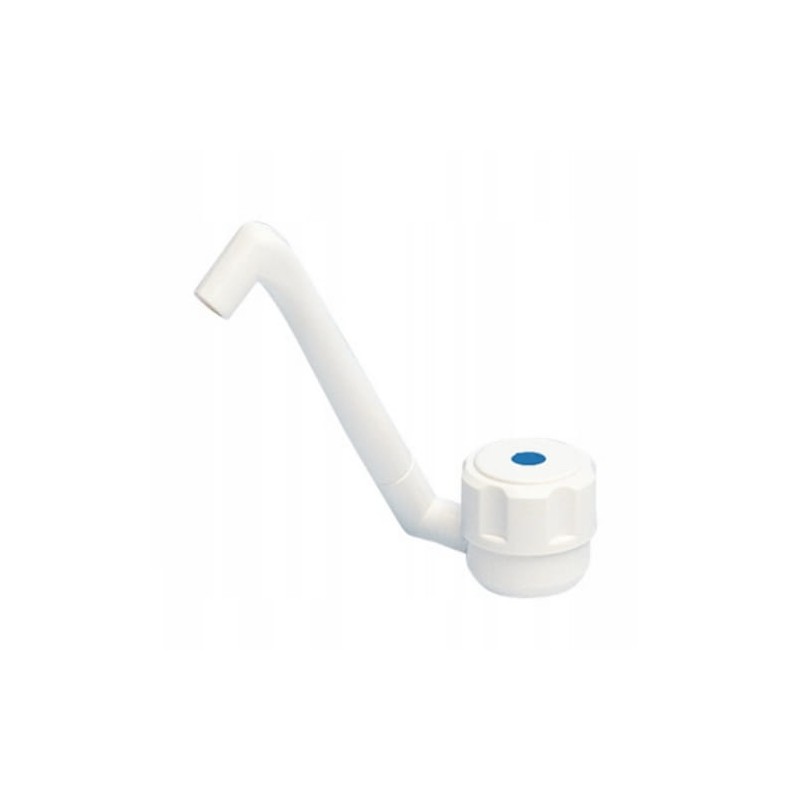 Windsor cold water faucet, white, campig camper