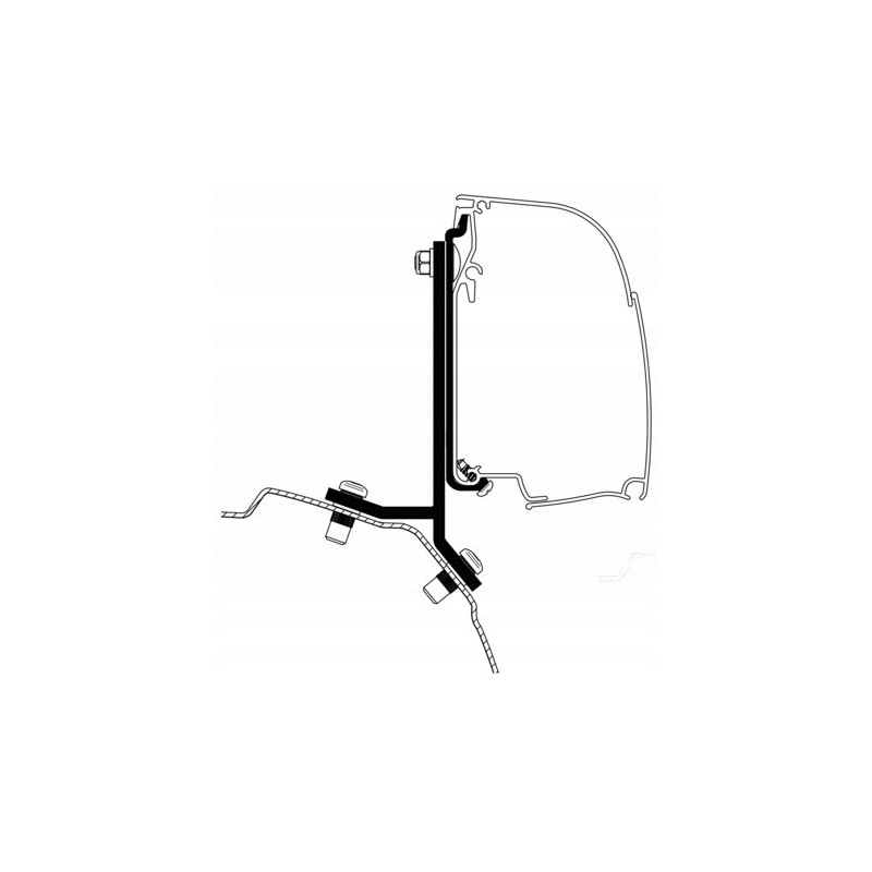 Thule 4200 Transit Custom 2013 awning adapter