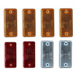 Set of reflective lamps for tow truck trailers, Fristom Dob 034