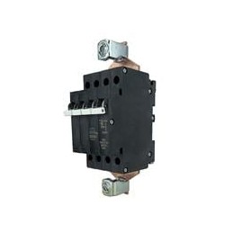 1 pcs : RT4-P2-D4-820-21-M7 - Circuit Breakers Handle, 4 Pole DC Medium Screw Terminal w Busbar and Cage 80 VDC