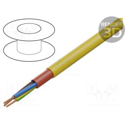 5 m x LAPP - 12102 - Wire, ÖLFLEX® 450 P, 3G1mm2, unshielded, 300V,500V, Cu, stranded