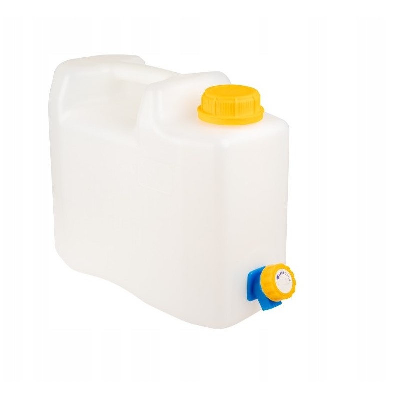 Water container with a 5l bank certificate for drinking water