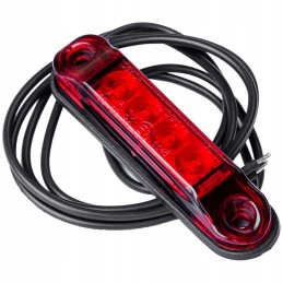 Horpol slim red LED marker lamp