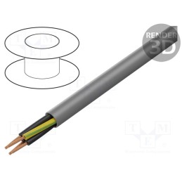 5 m x LAPP - 11204 - Wire, H05VV5-F,ÖLFLEX® 140, unshielded, 300V,500V, Cu, stranded