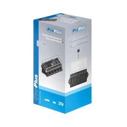 Universal fuse box, 6-fold, 12 24v