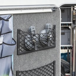 Flexible mesh pocket organizer 41x21cm, strong