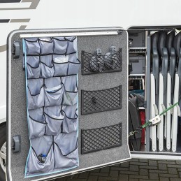 Flexible mesh pocket organizer 41x21cm, strong