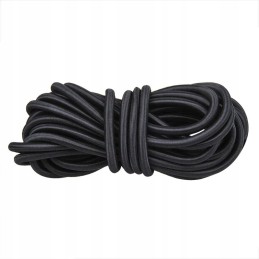 Rubber rope for tent tarpaulins 10m 7 5mm