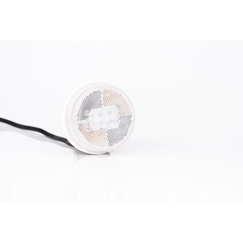 White LED lamp 12 24v trailer Zuk Niewiadow