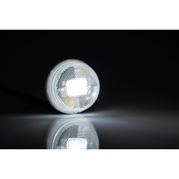 White LED lamp 12 24v trailer Zuk Niewiadow