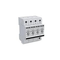 1 pcs : DS74US-120Y - Industrial Surge Protectors Din Rail AC Surge Protective Device, 75kA max, 208/120V , 3-Phase,4P
