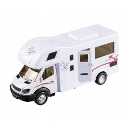 Toy camper 17cm reverse drive happy people