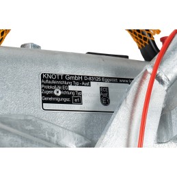 Overrun device, overrun brake for Knott 3000kg trailer